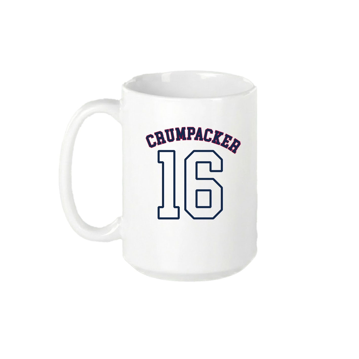 15oz Coffee Mug — Shirsey Arch in White