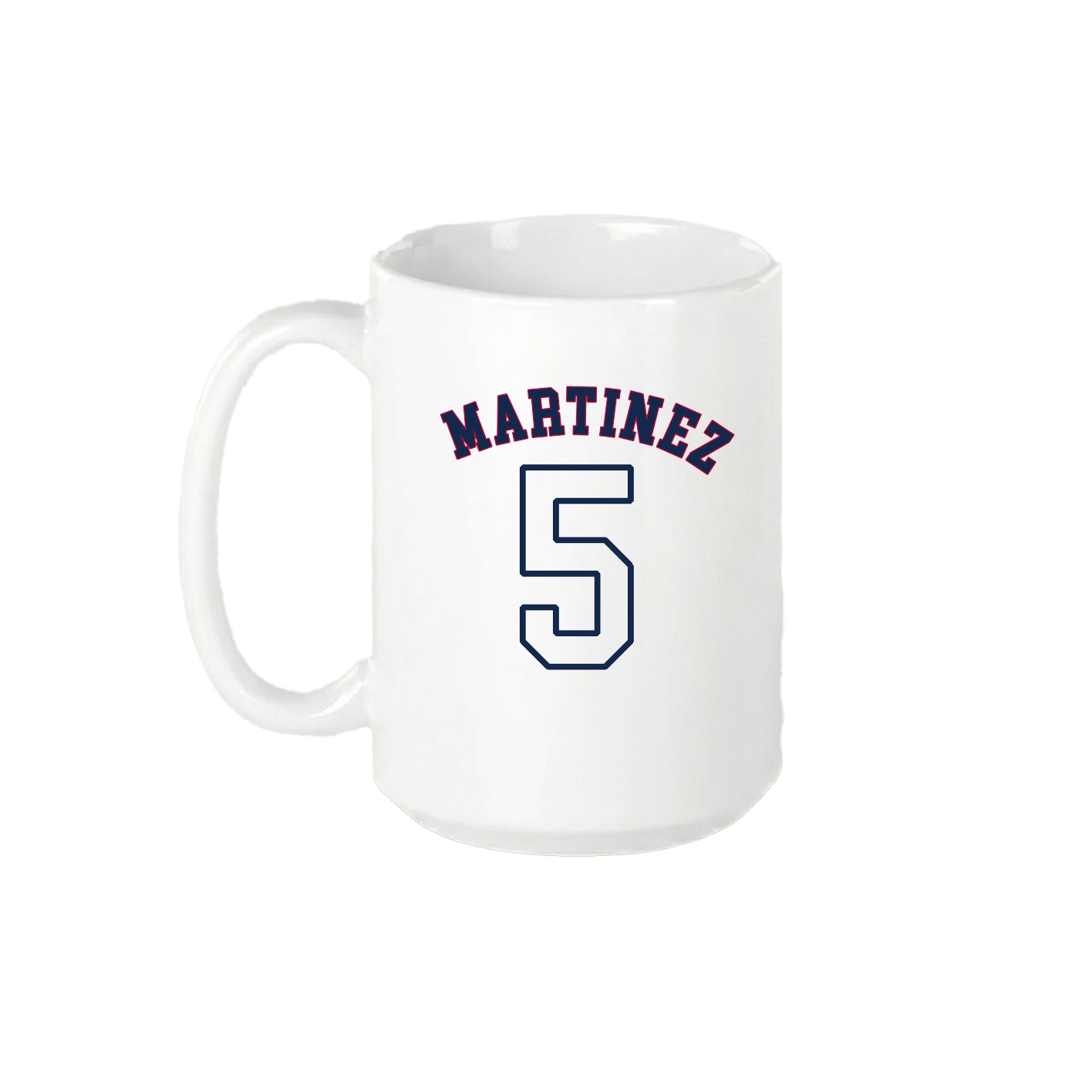 15oz Coffee Mug — Shirsey Arch in White