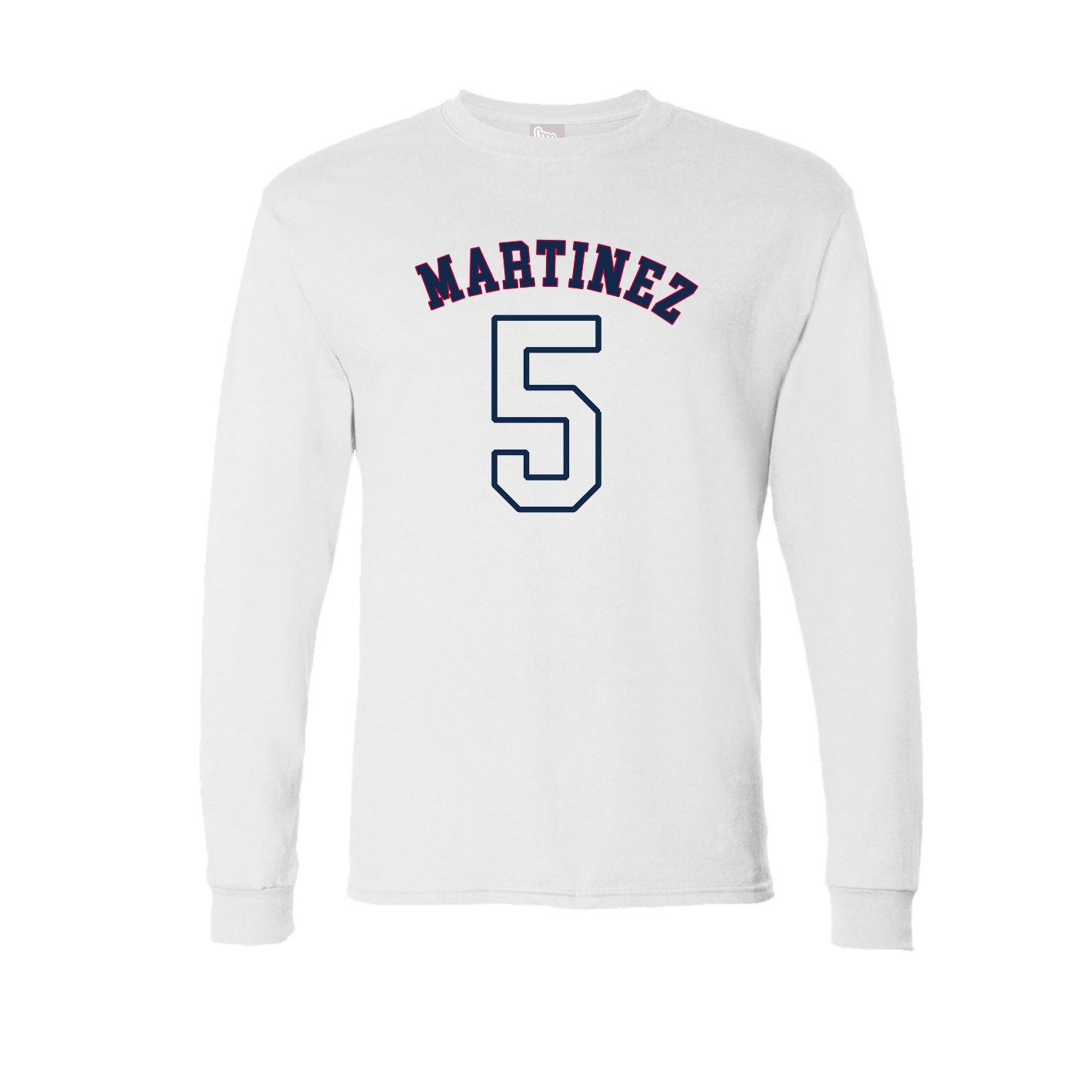 Long Sleeve Tee — Shirsey Arch in White