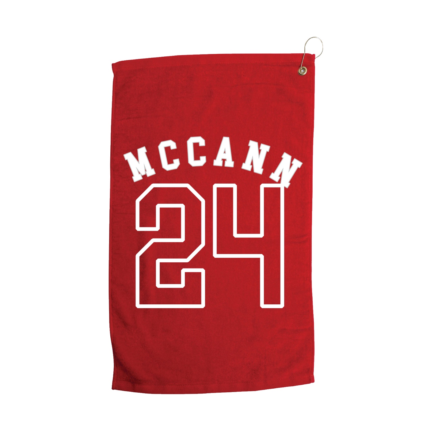 Golf Towel — Shirsey Arch in Red