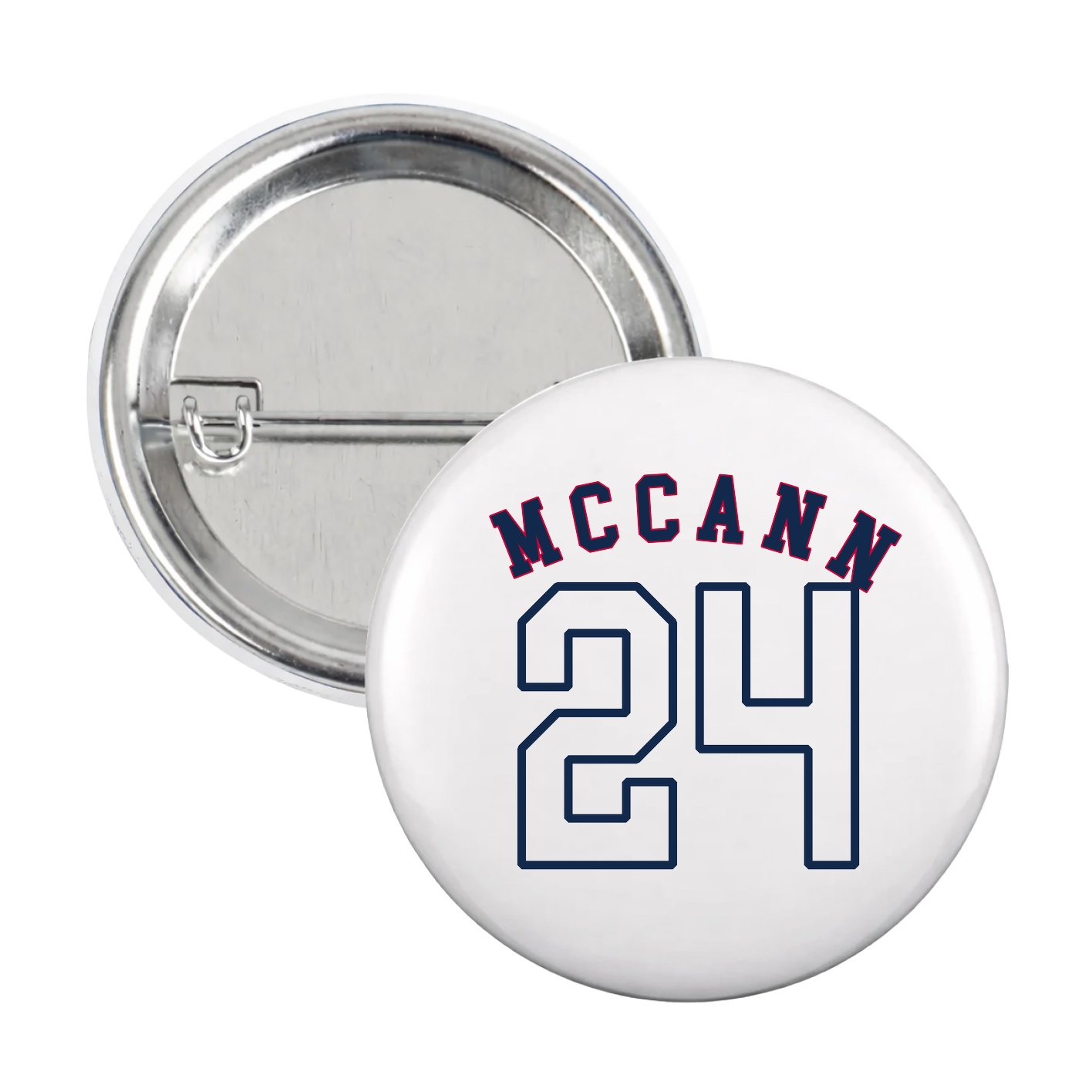 Game Day Button — Shirsey Arch in White