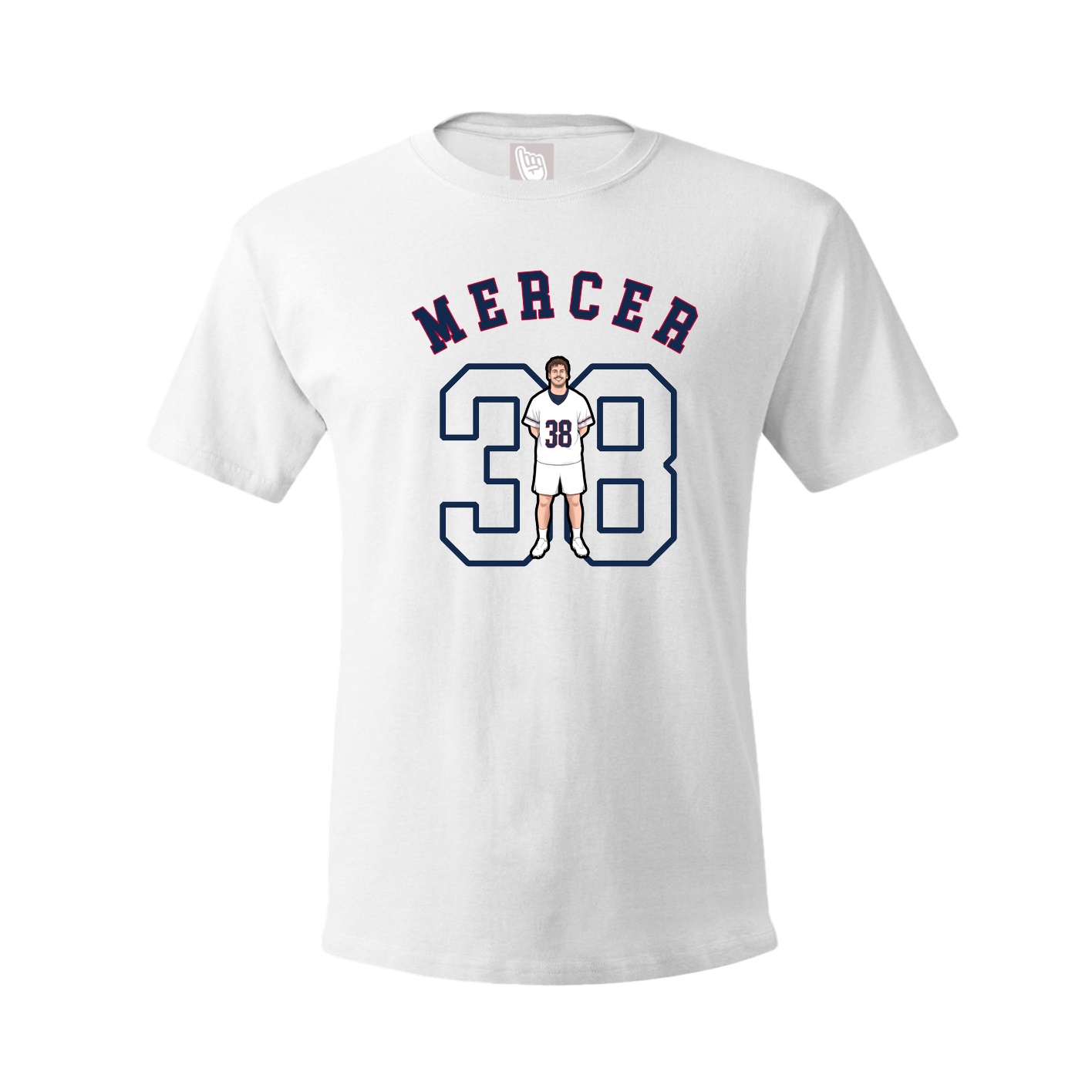 Youth Tee — Shirsey Arch in White