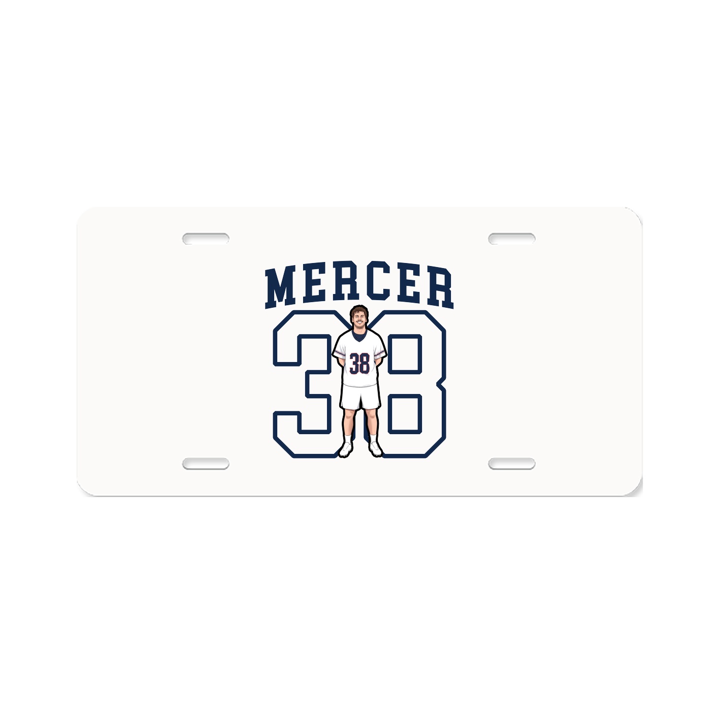 License Plate — Shirsey in Classic