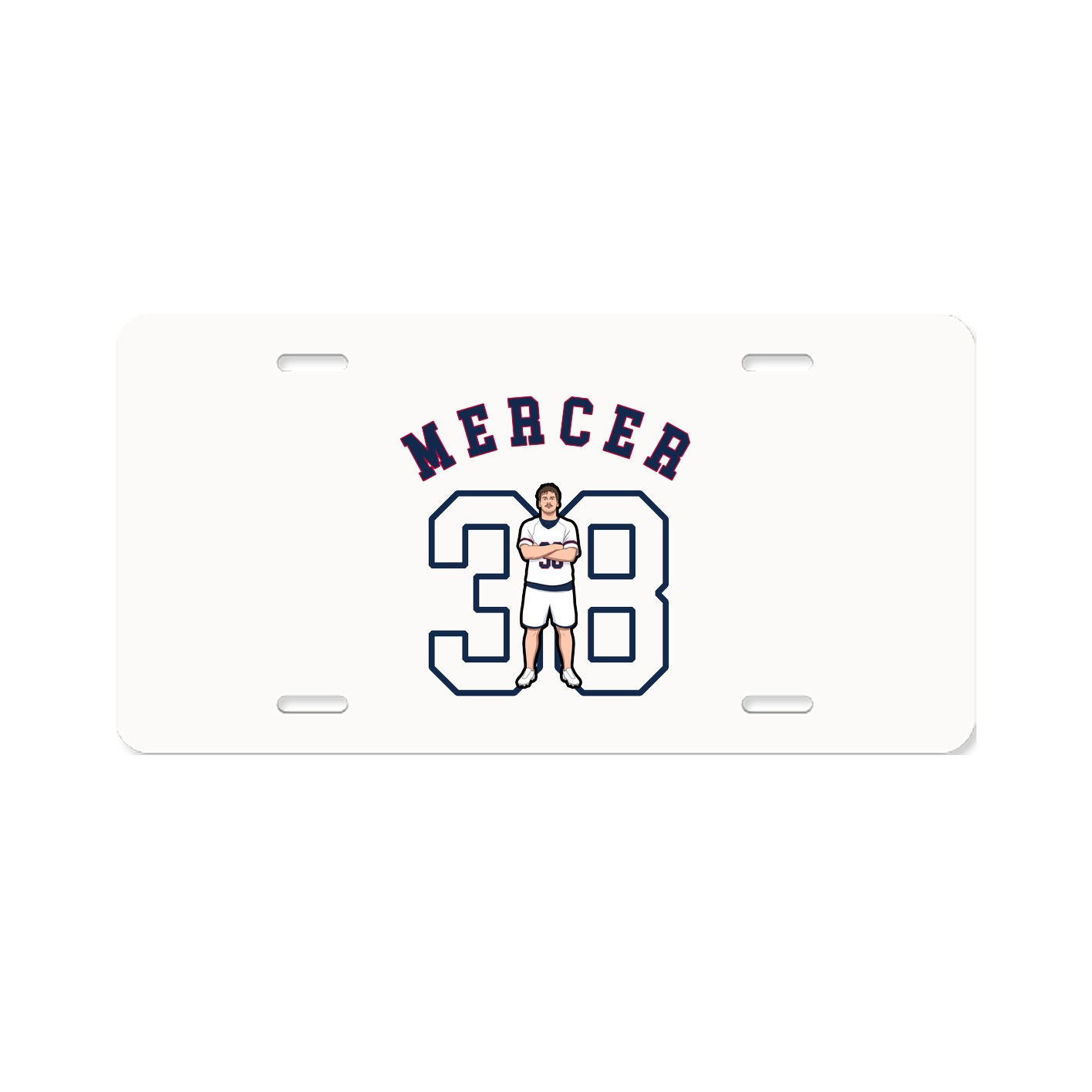 License Plate — Shirsey Arch in Classic