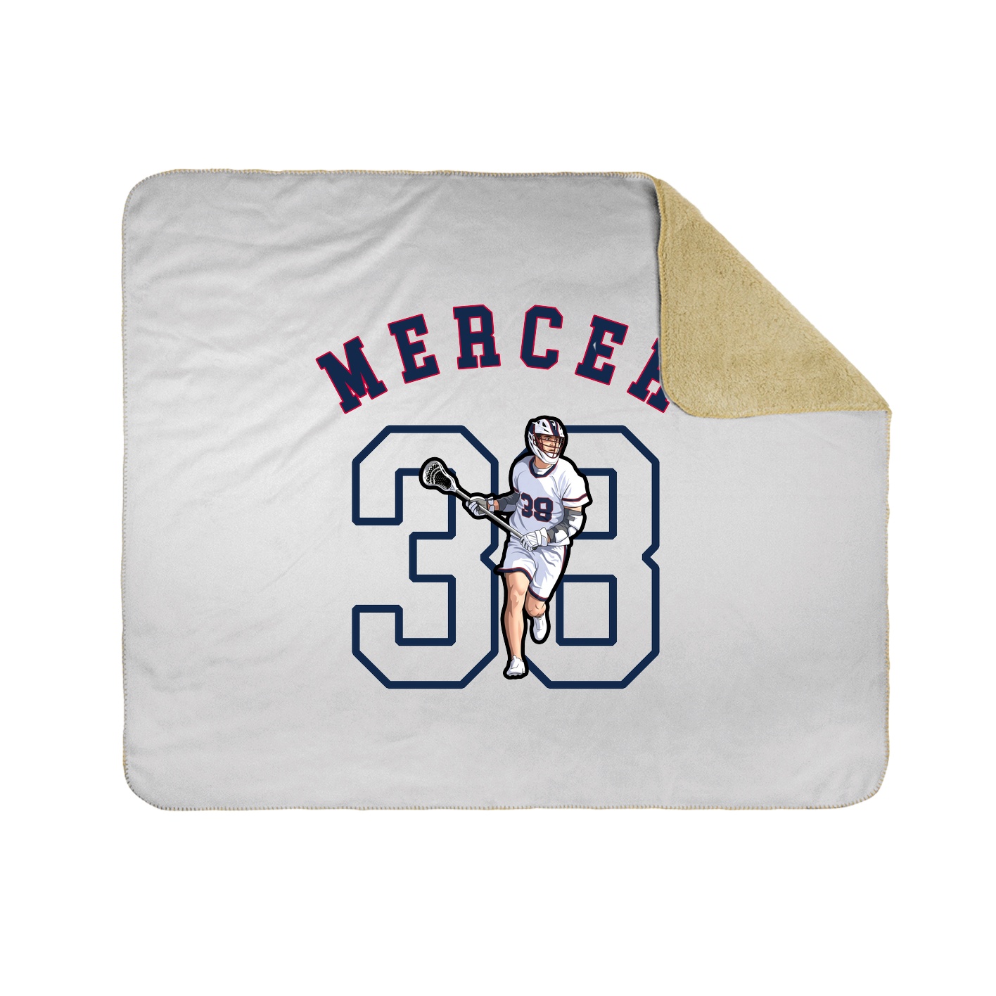 Throw Blanket — Shirsey Arch in White