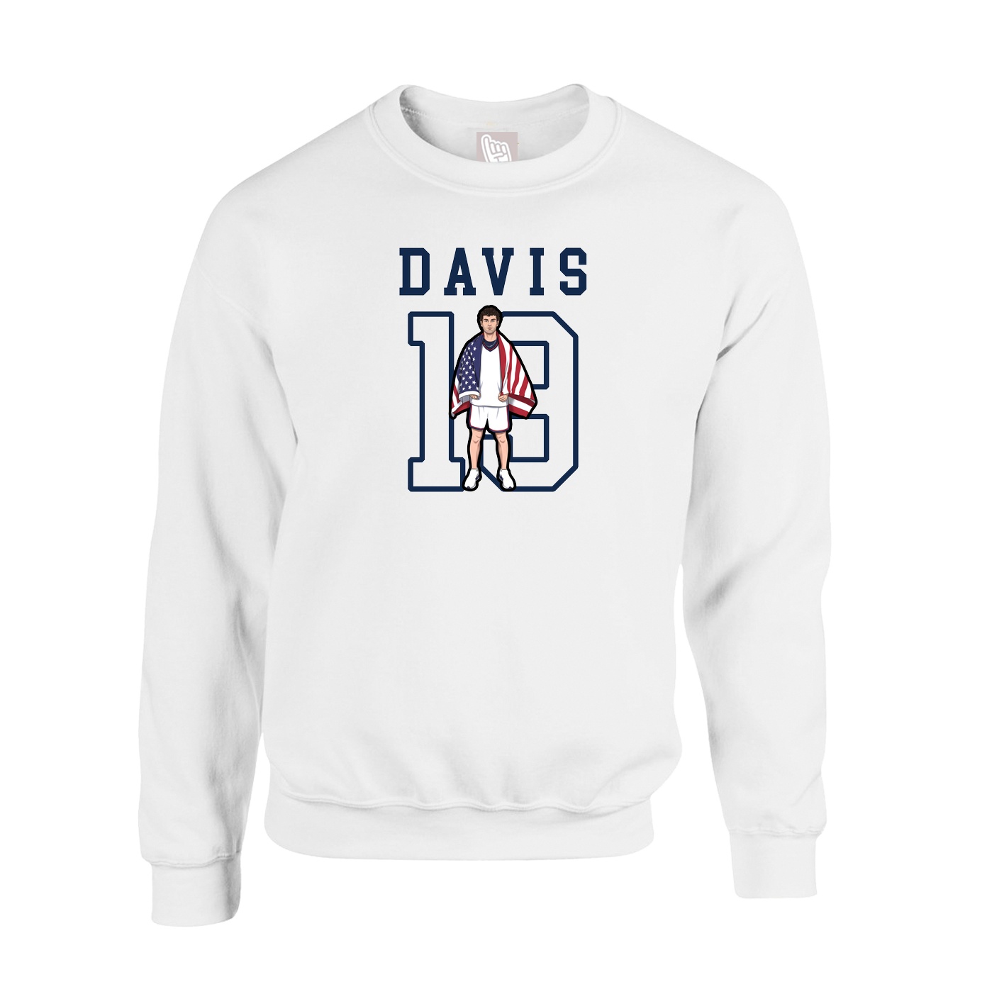 Fleece Crew — Shirsey in White