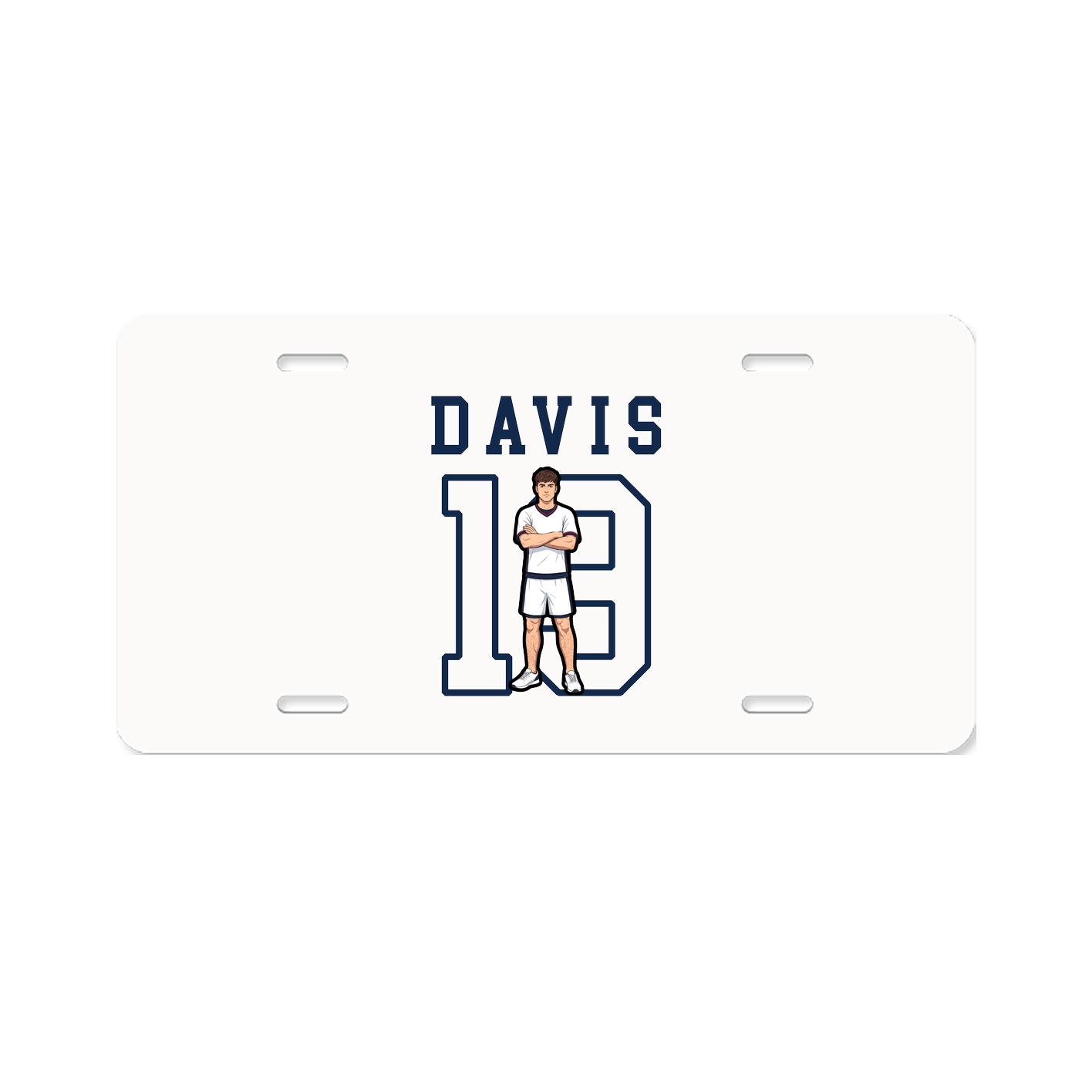 License Plate — Shirsey in Classic