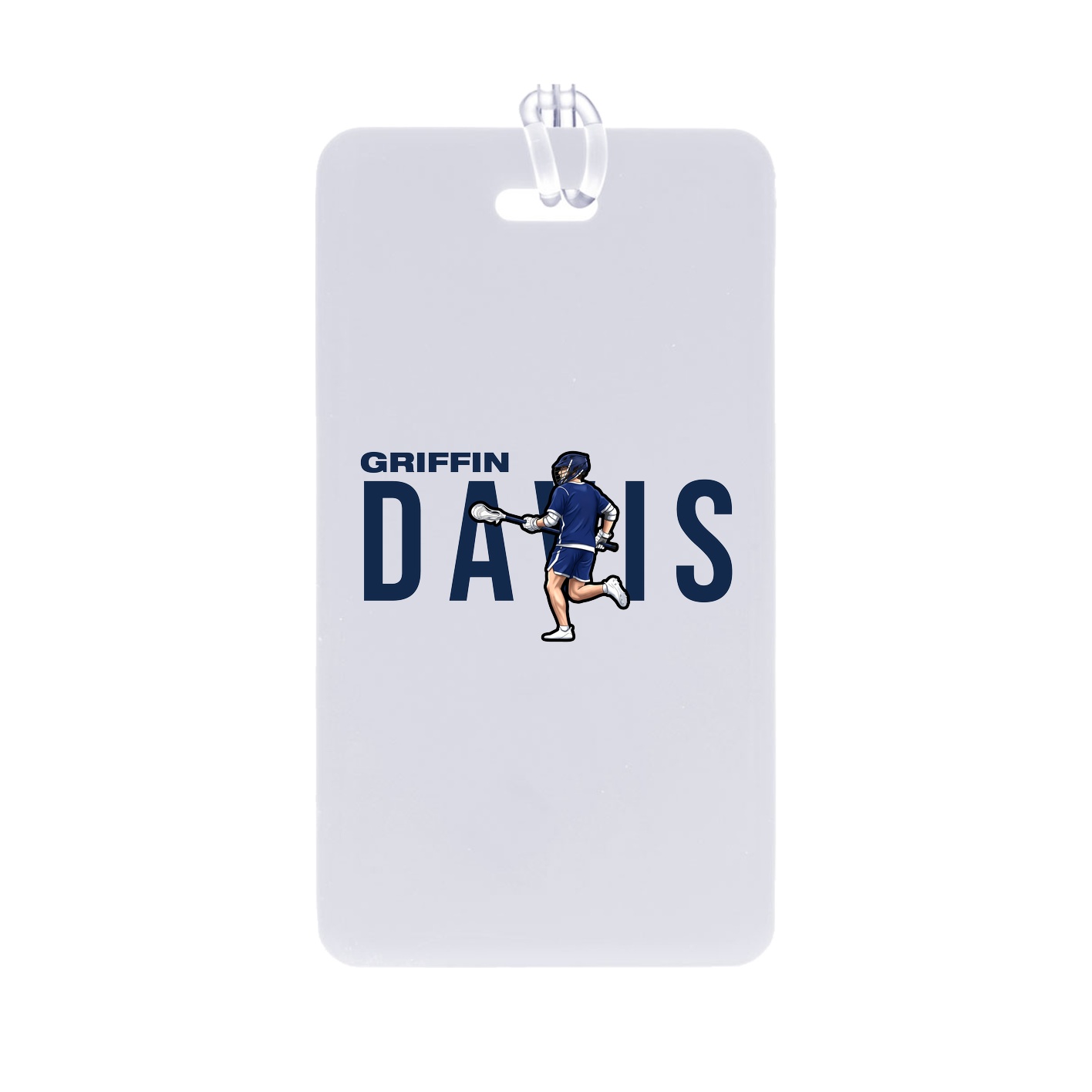 Bag Tag — Player Name in Classic