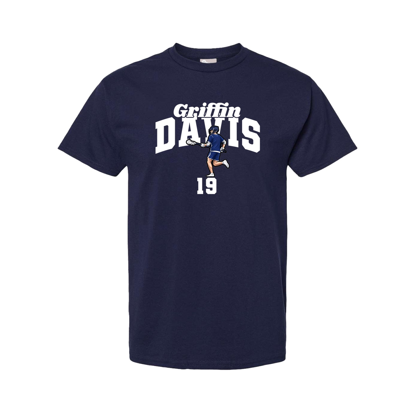 Youth Tee — Signature Arch in Navy