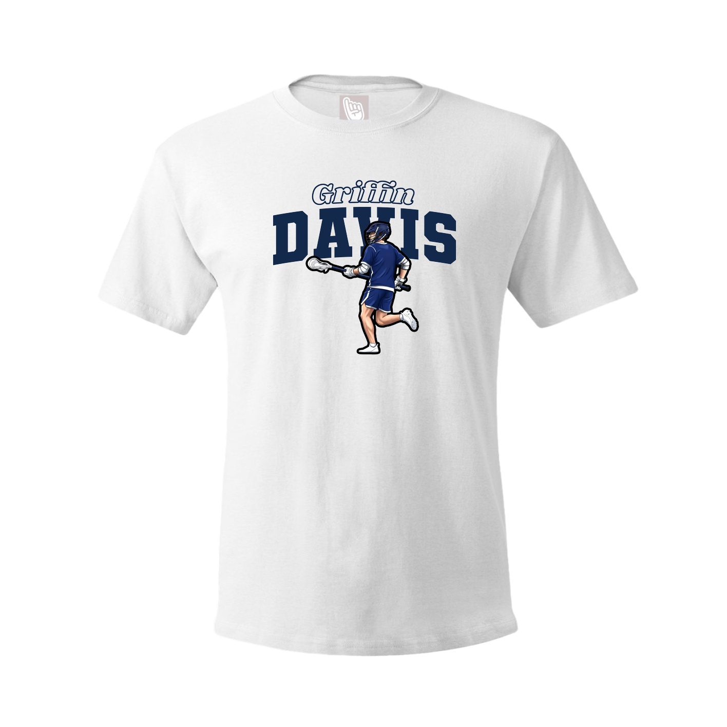 Tee — Name Arch in White