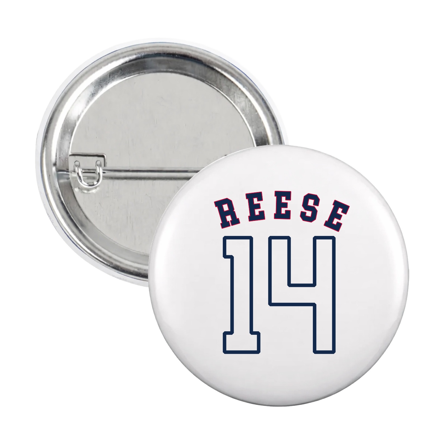 Game Day Button — Shirsey Arch in White