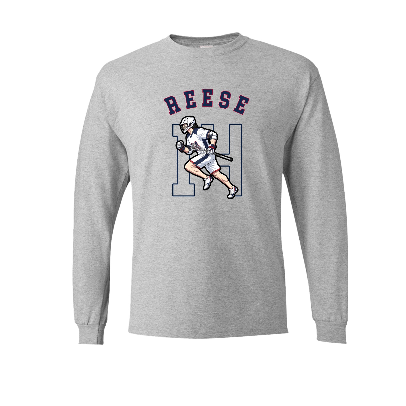 Long Sleeve Tee — Shirsey Arch in Grey