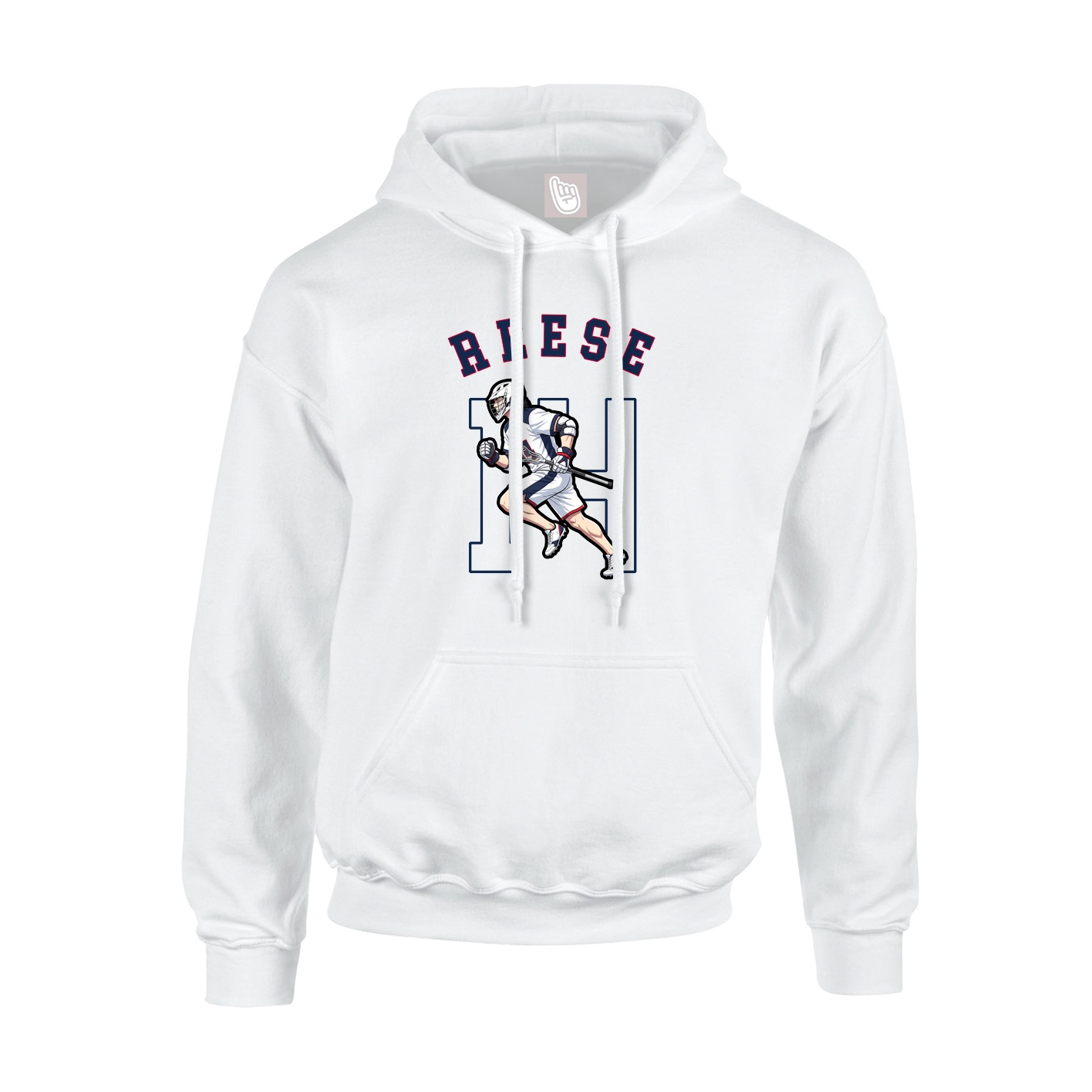 Hoodie — Shirsey Arch in White