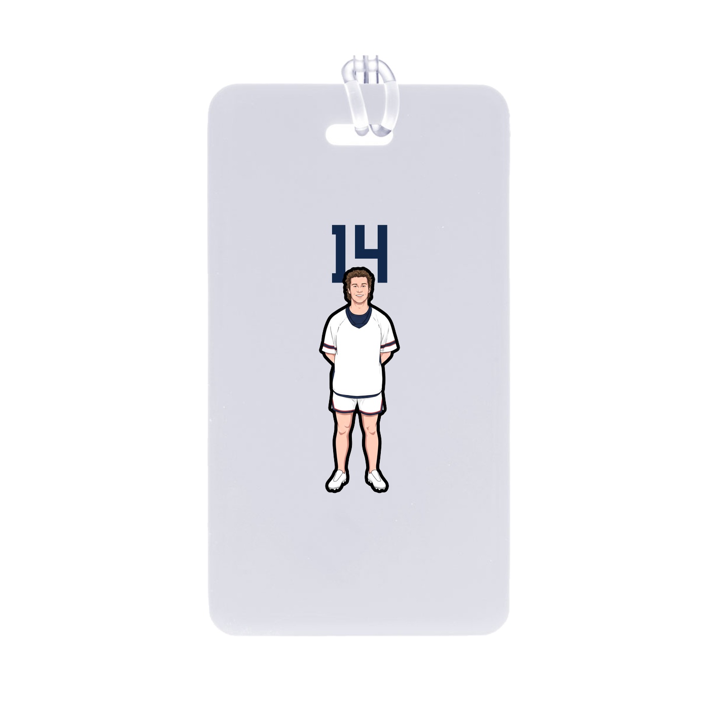 Bag Tag — Number Top in Classic