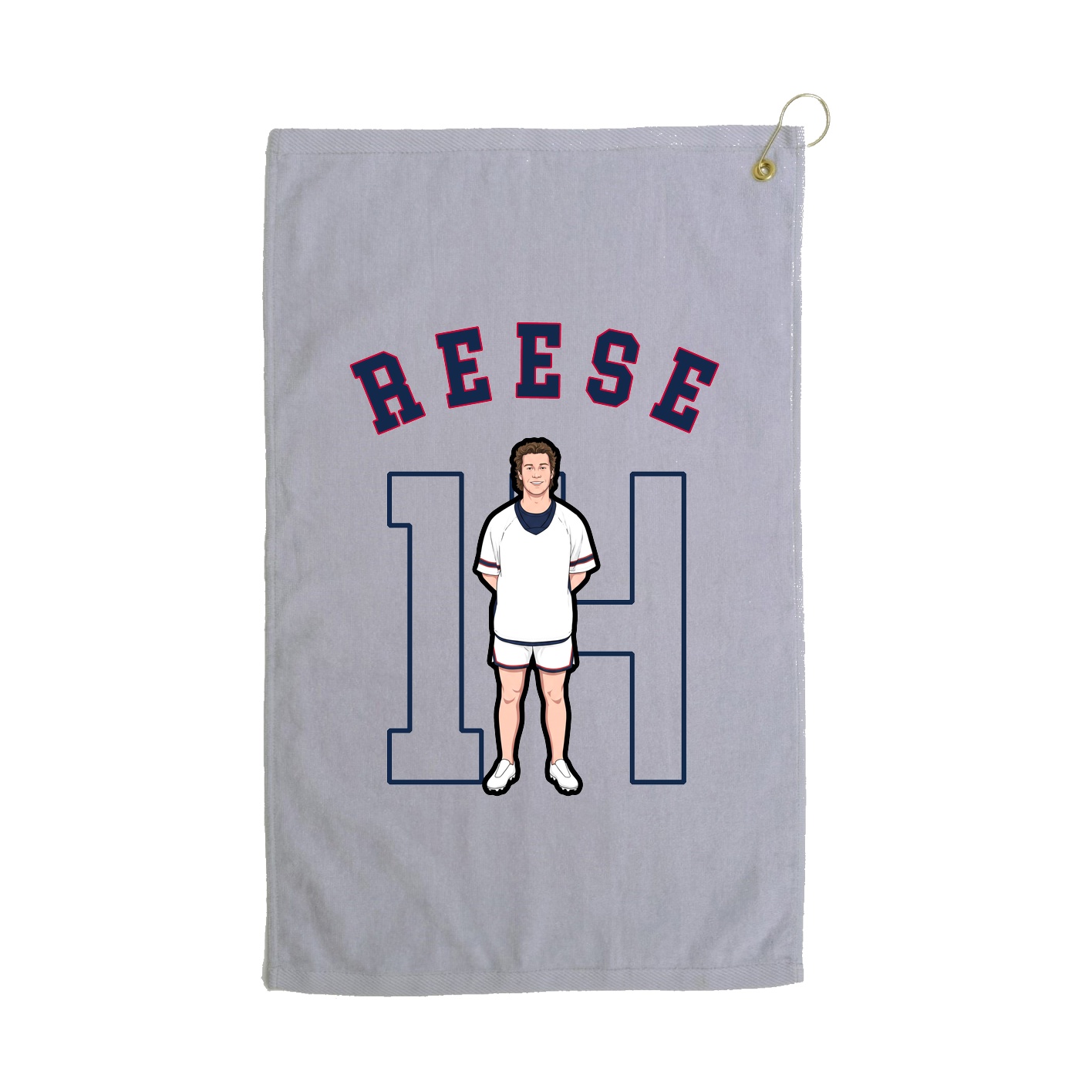 Golf Towel — Shirsey Arch in Grey