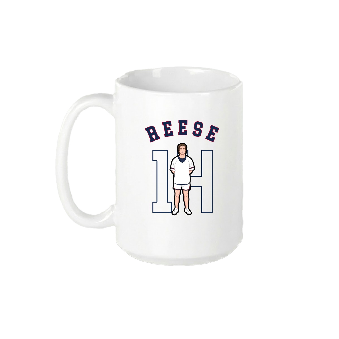 15oz Coffee Mug — Shirsey Arch in White