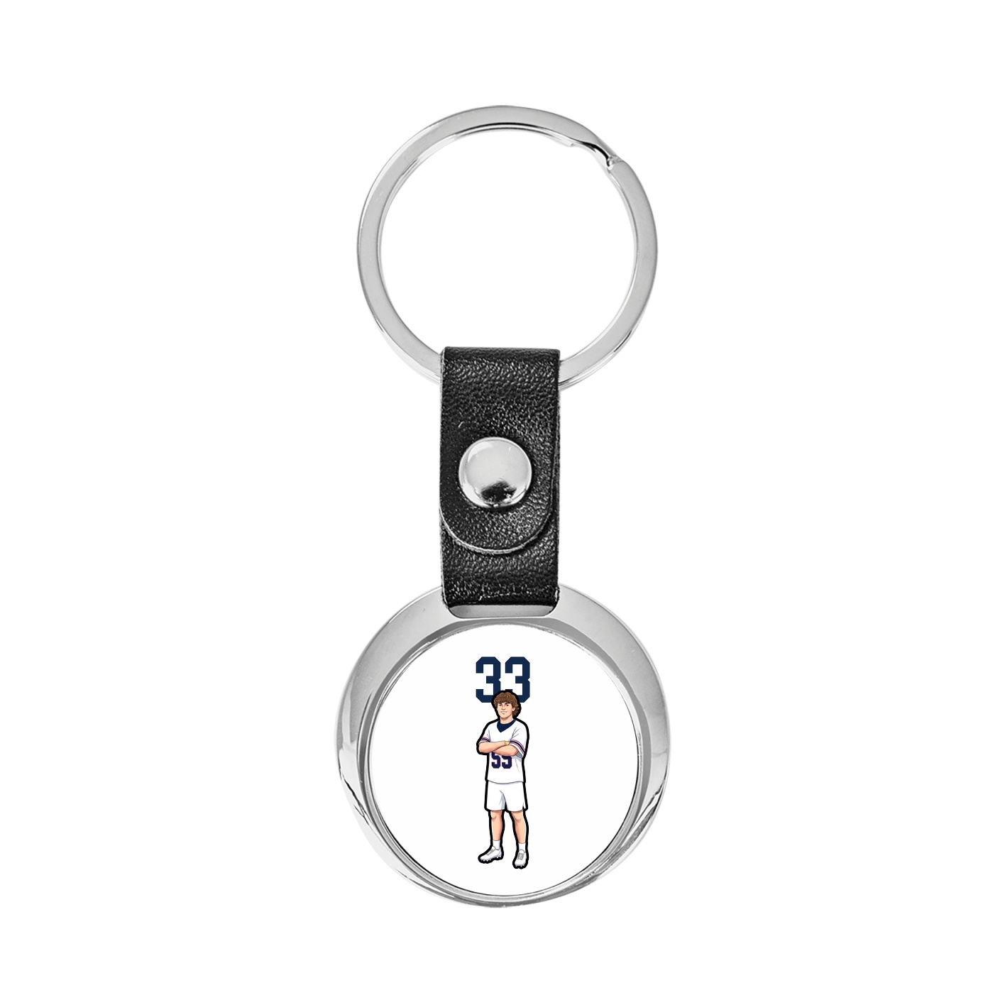 Key Chain — Number Top in Classic