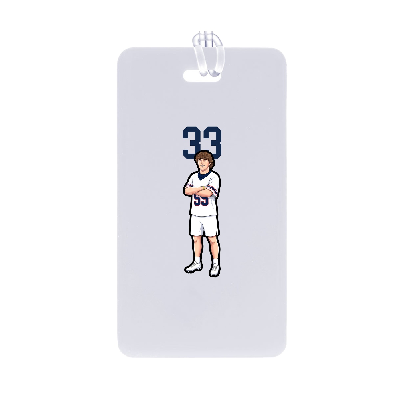 Bag Tag — Number Top in Classic