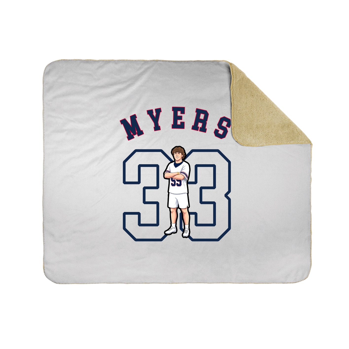 Throw Blanket — Shirsey Arch in White