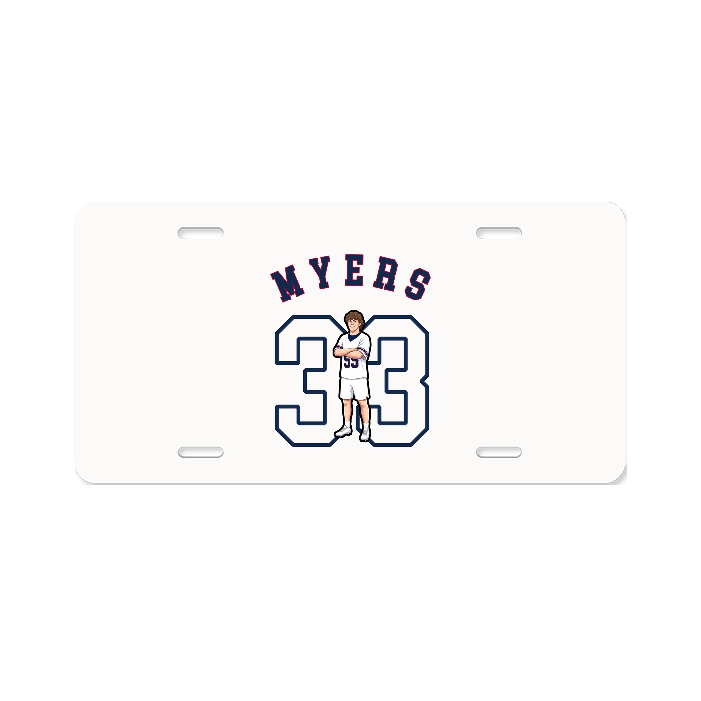 License Plate — Shirsey Arch in Classic