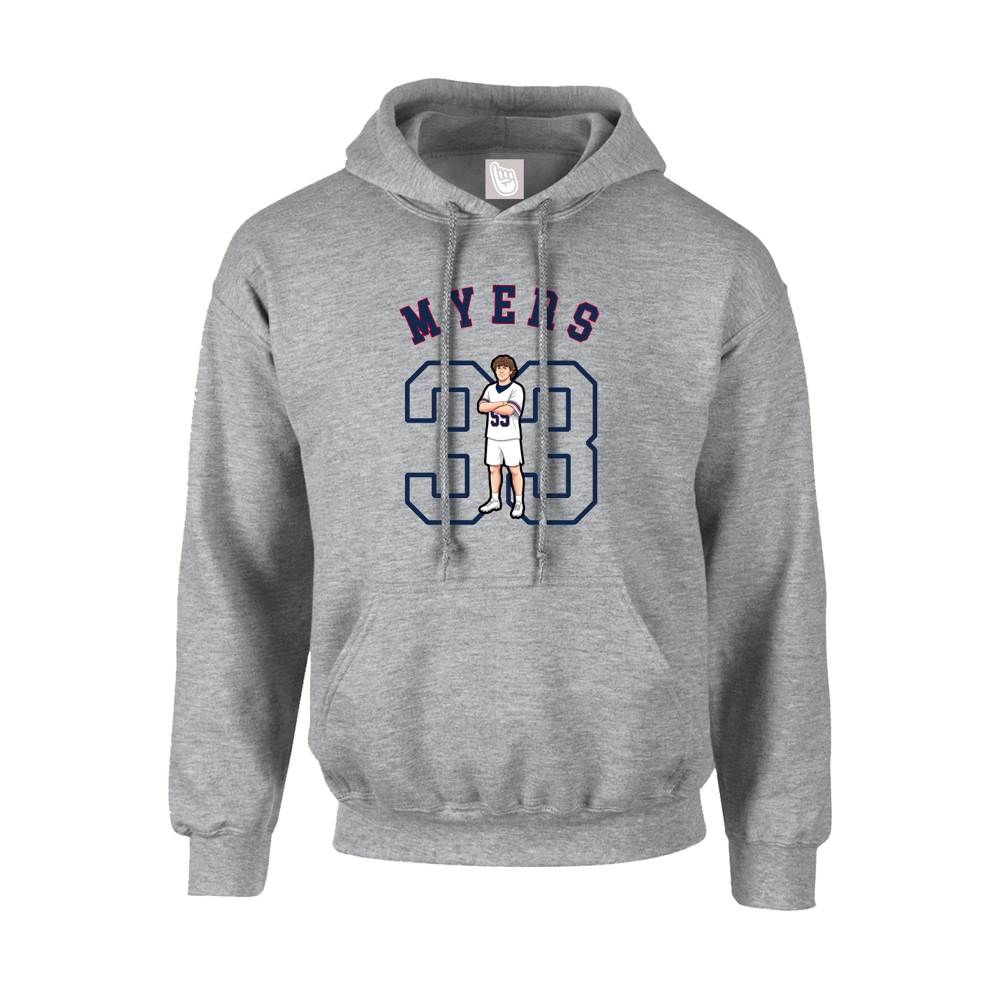 Hoodie — Shirsey Arch in Grey