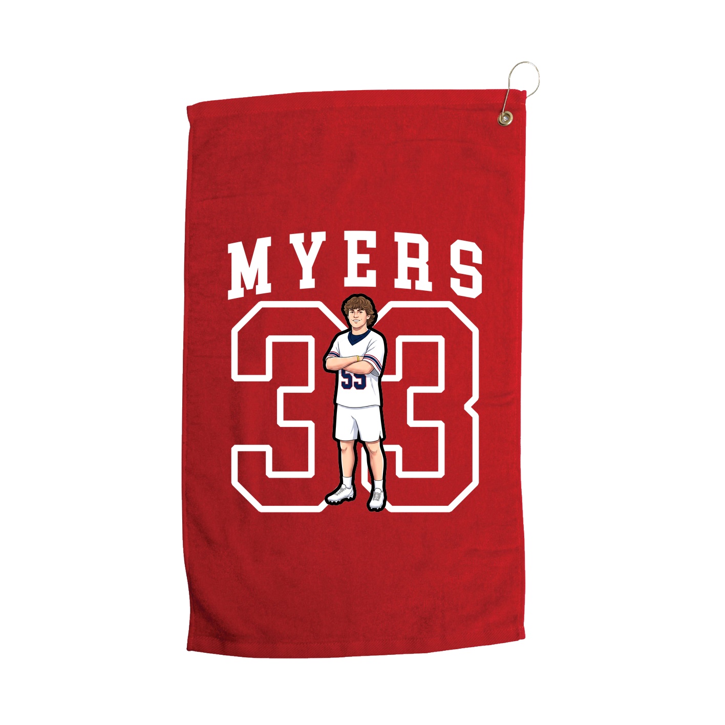 Golf Towel — Shirsey in Red