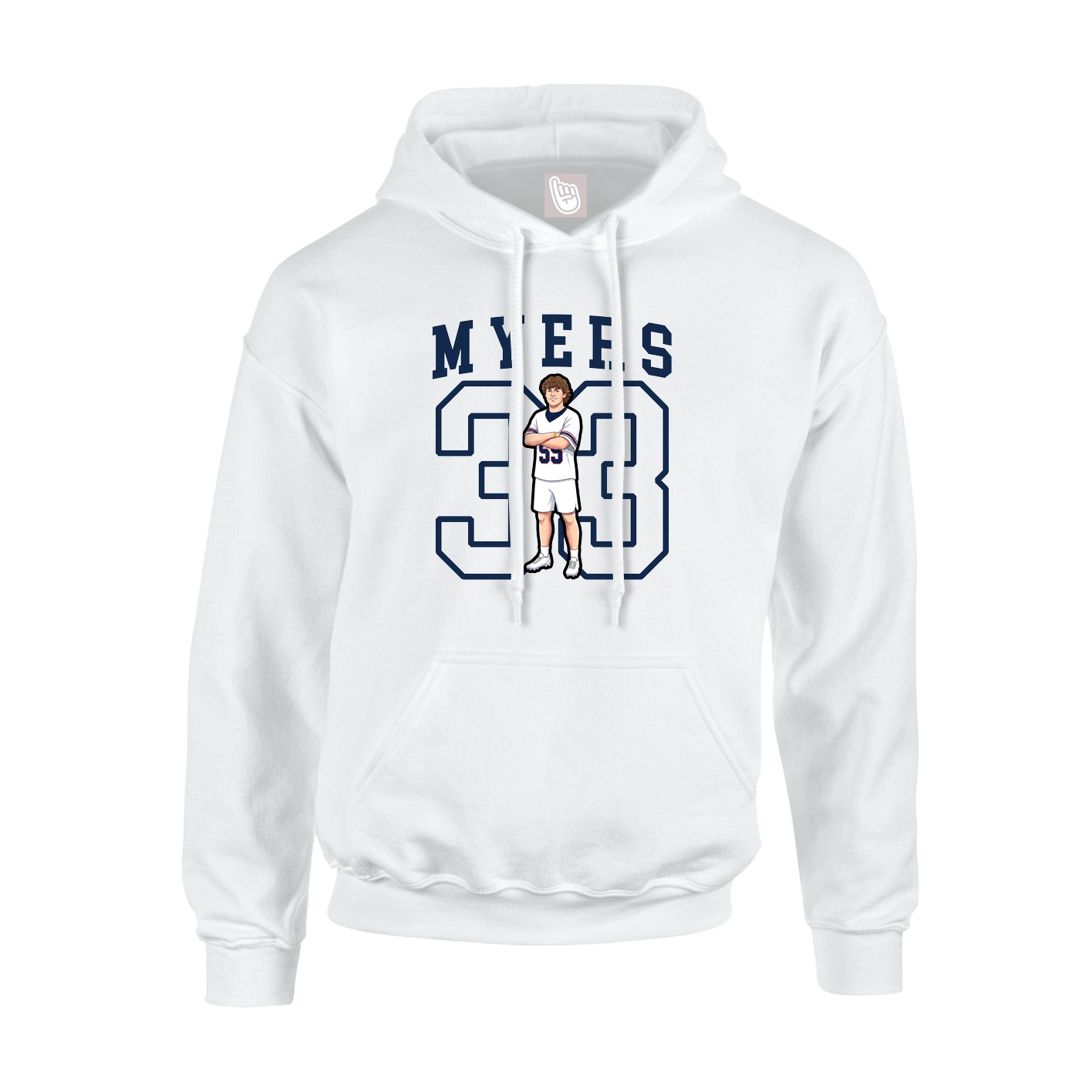 Youth Hoodie — Shirsey in White