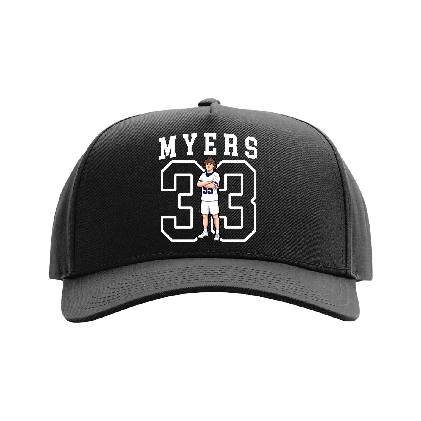 Full Fabric Five-Panel Champ Cap