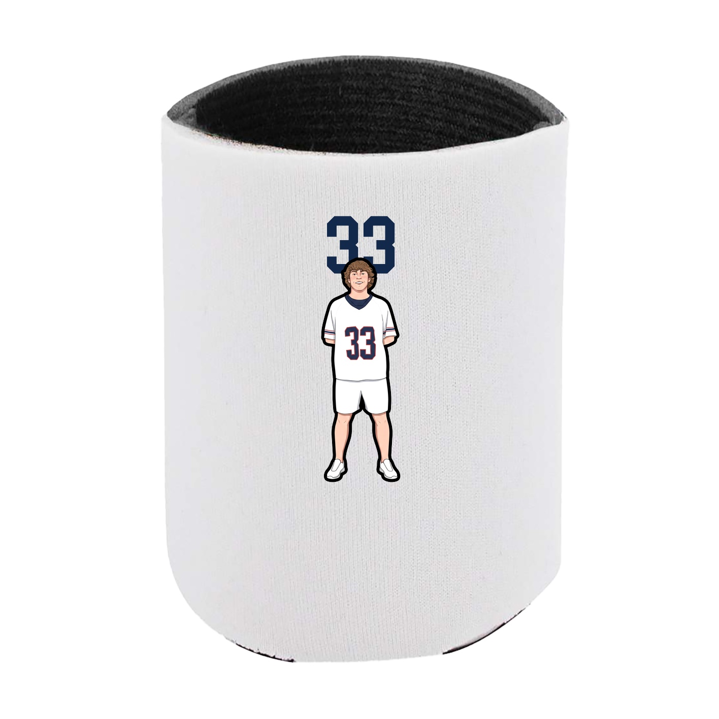 Can Holder — Number Top in White