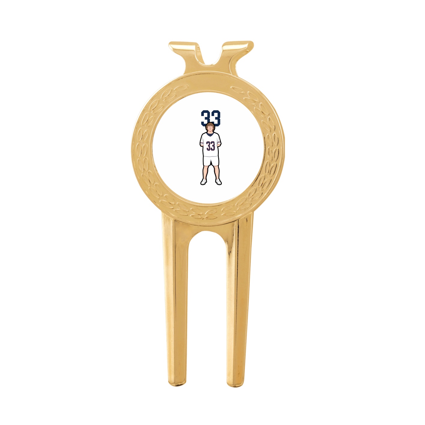 Divot Tool with Ball Marker — Number Top in Classic