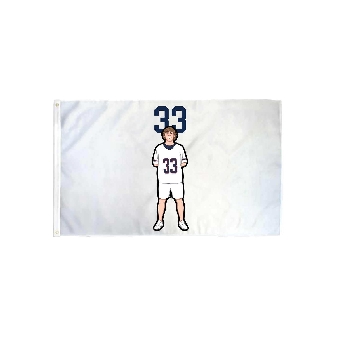 3x5 Flag — Number Top in Classic