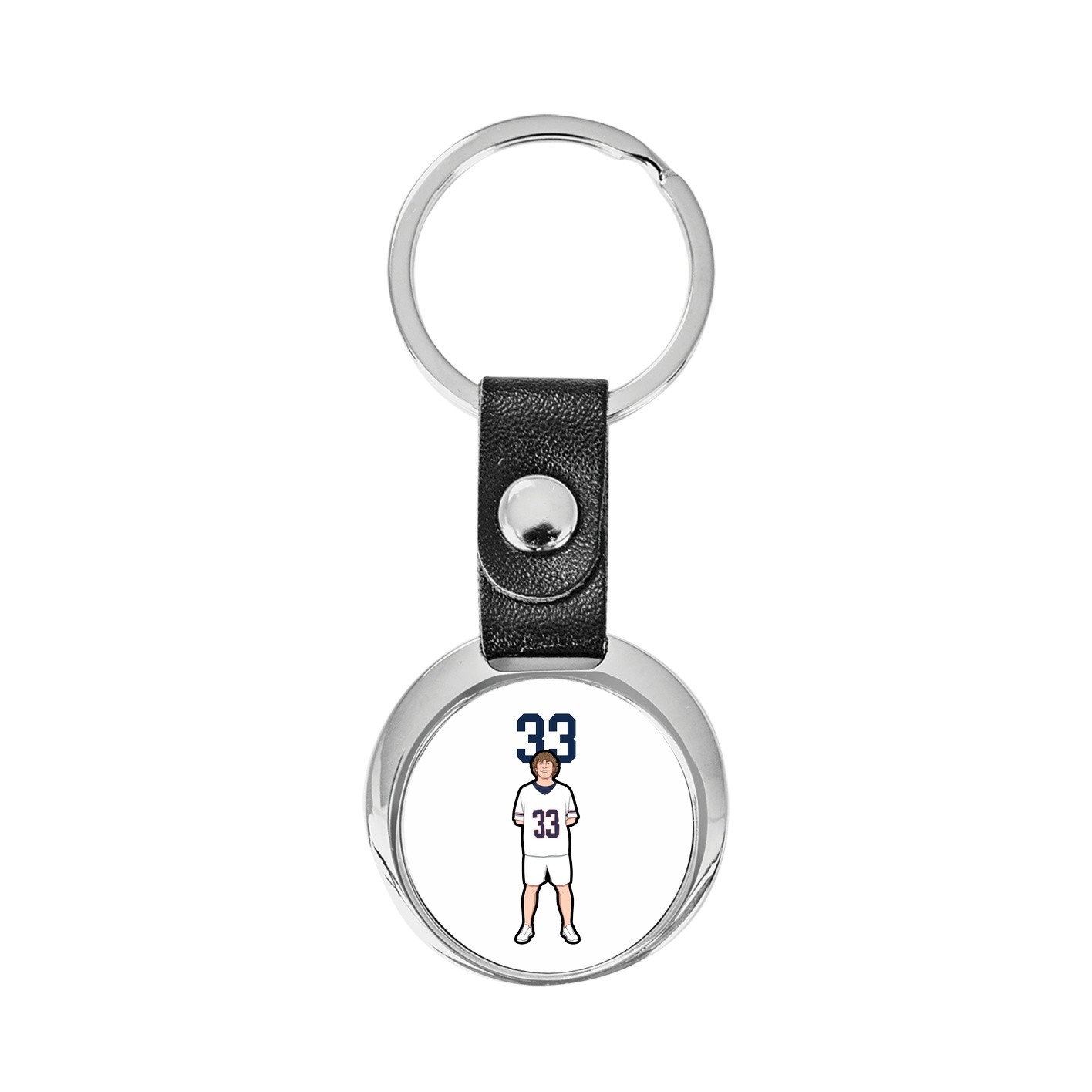 Key Chain — Number Top in Classic
