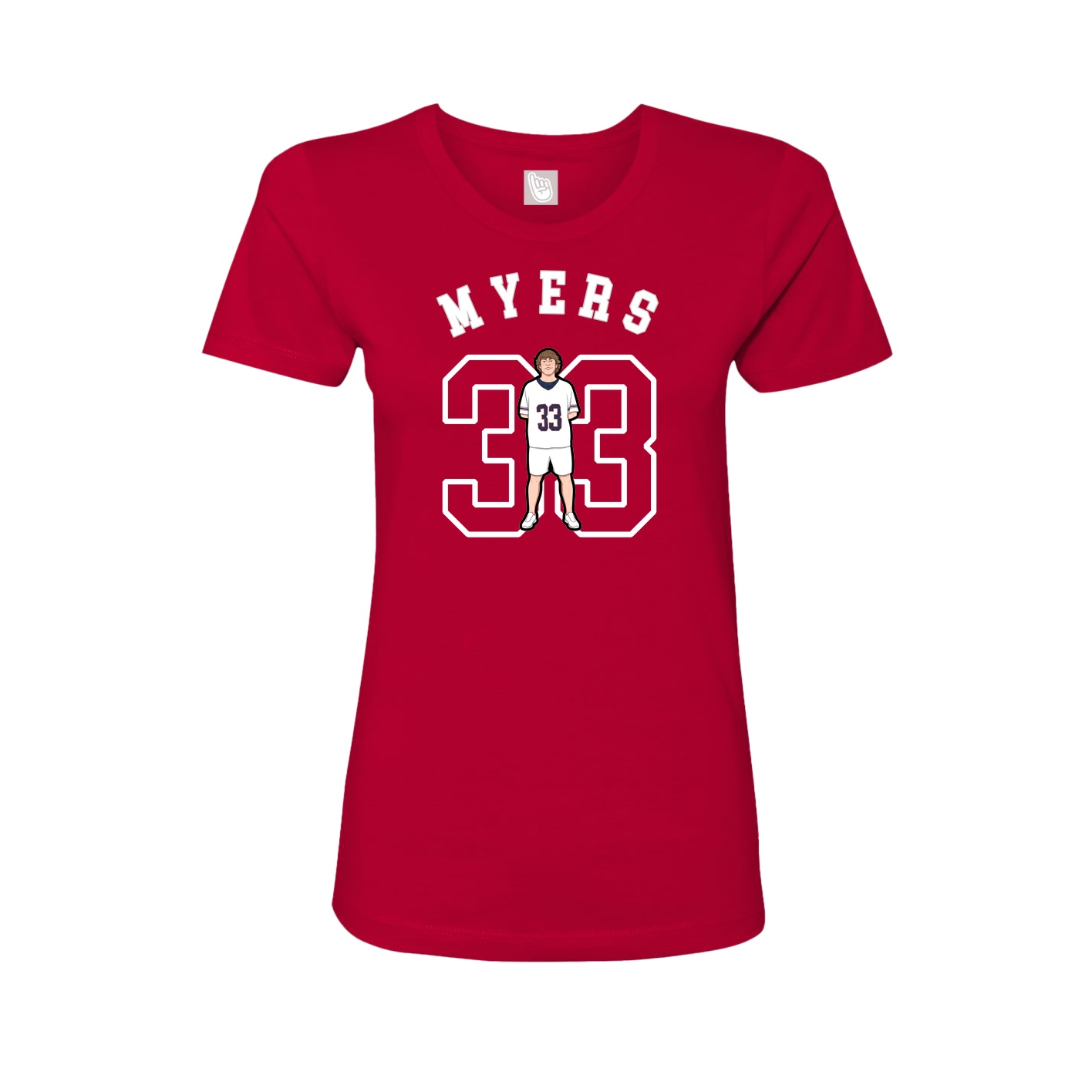 Womens Tee — Shirsey Arch in Red