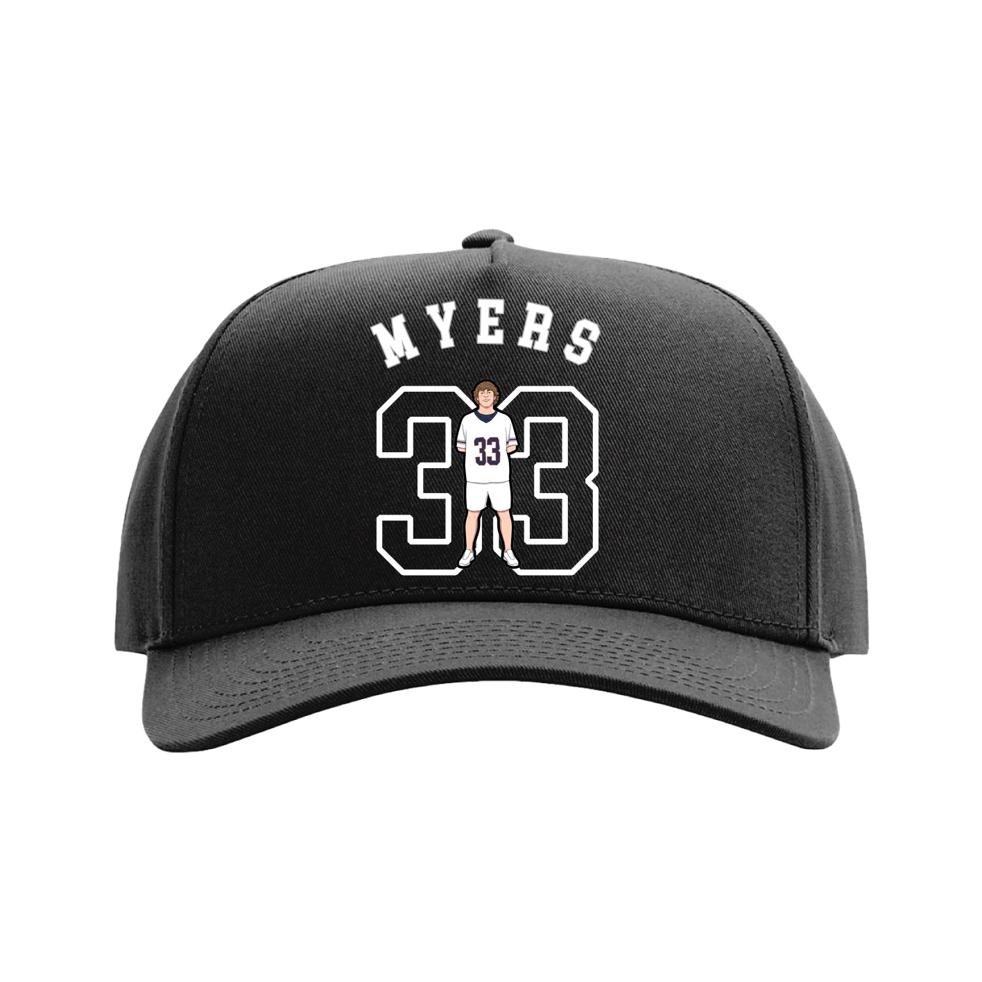 Full Fabric Five-Panel Champ Cap