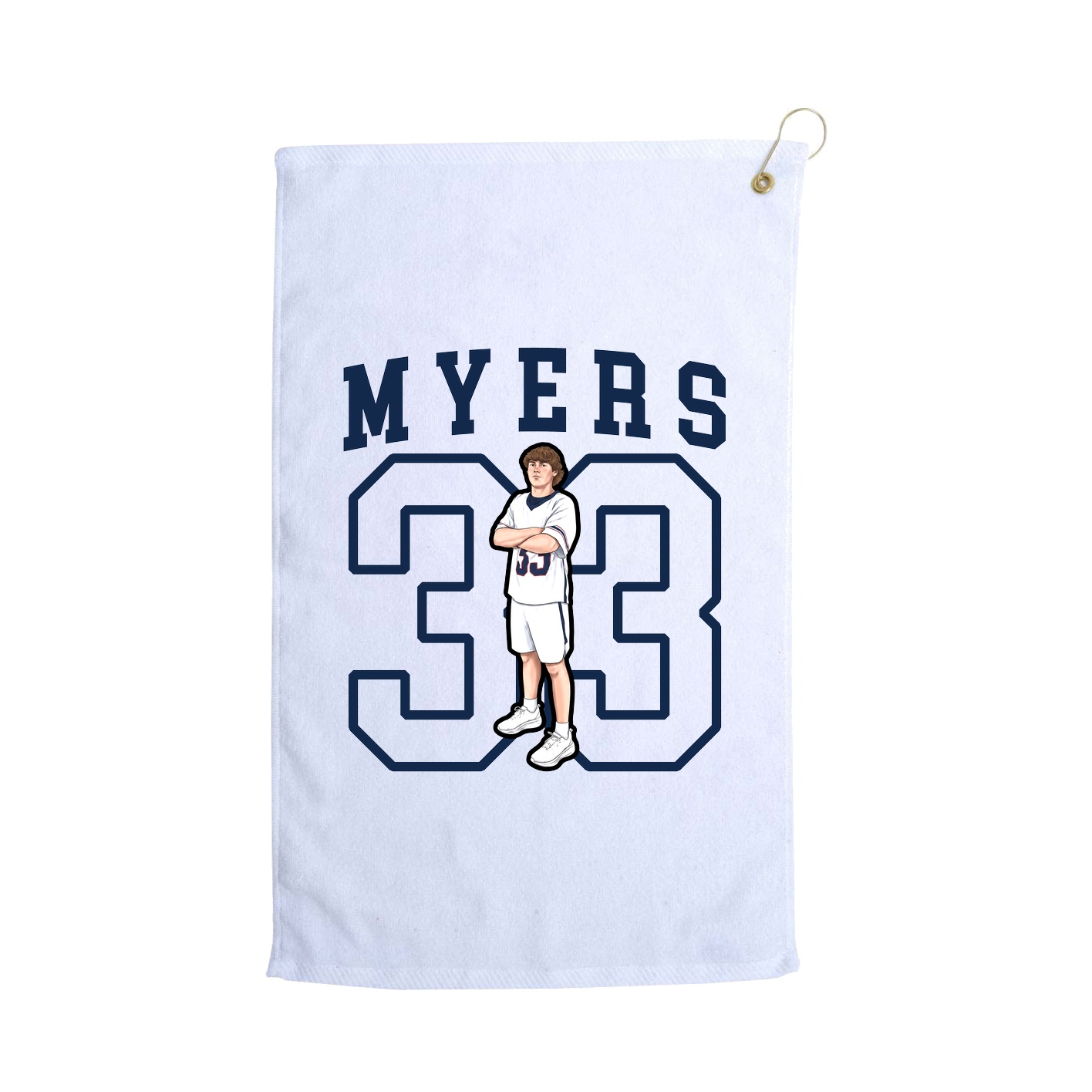 Golf Towel — Shirsey in White