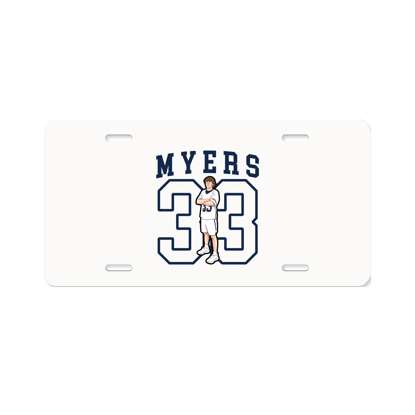License Plate — Shirsey in Classic