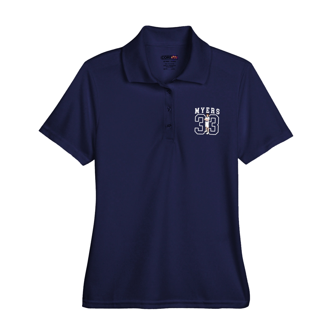 Womens Performance Polo — Shirsey in Navy