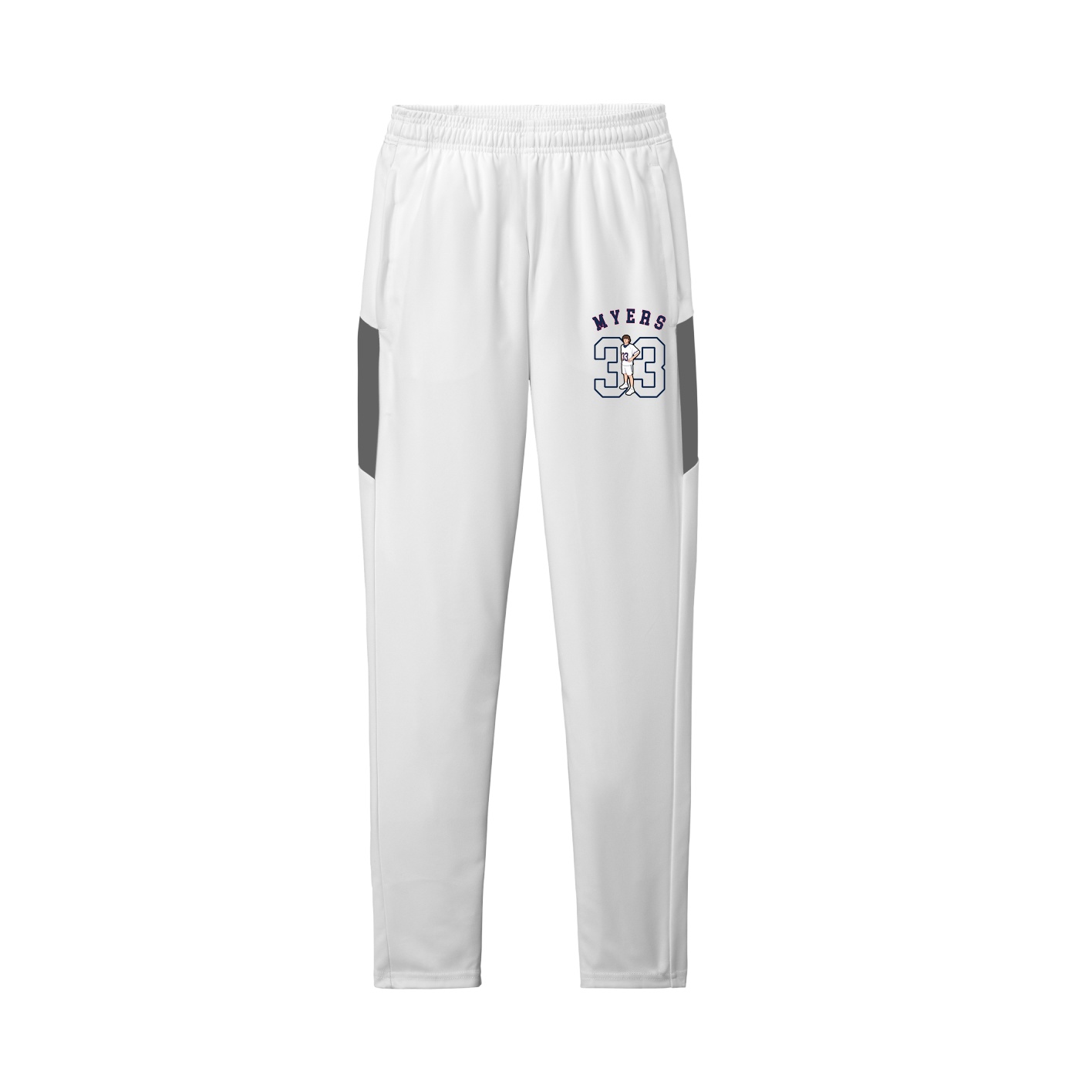 Team Travel Pant — Shirsey Arch in White/Grey