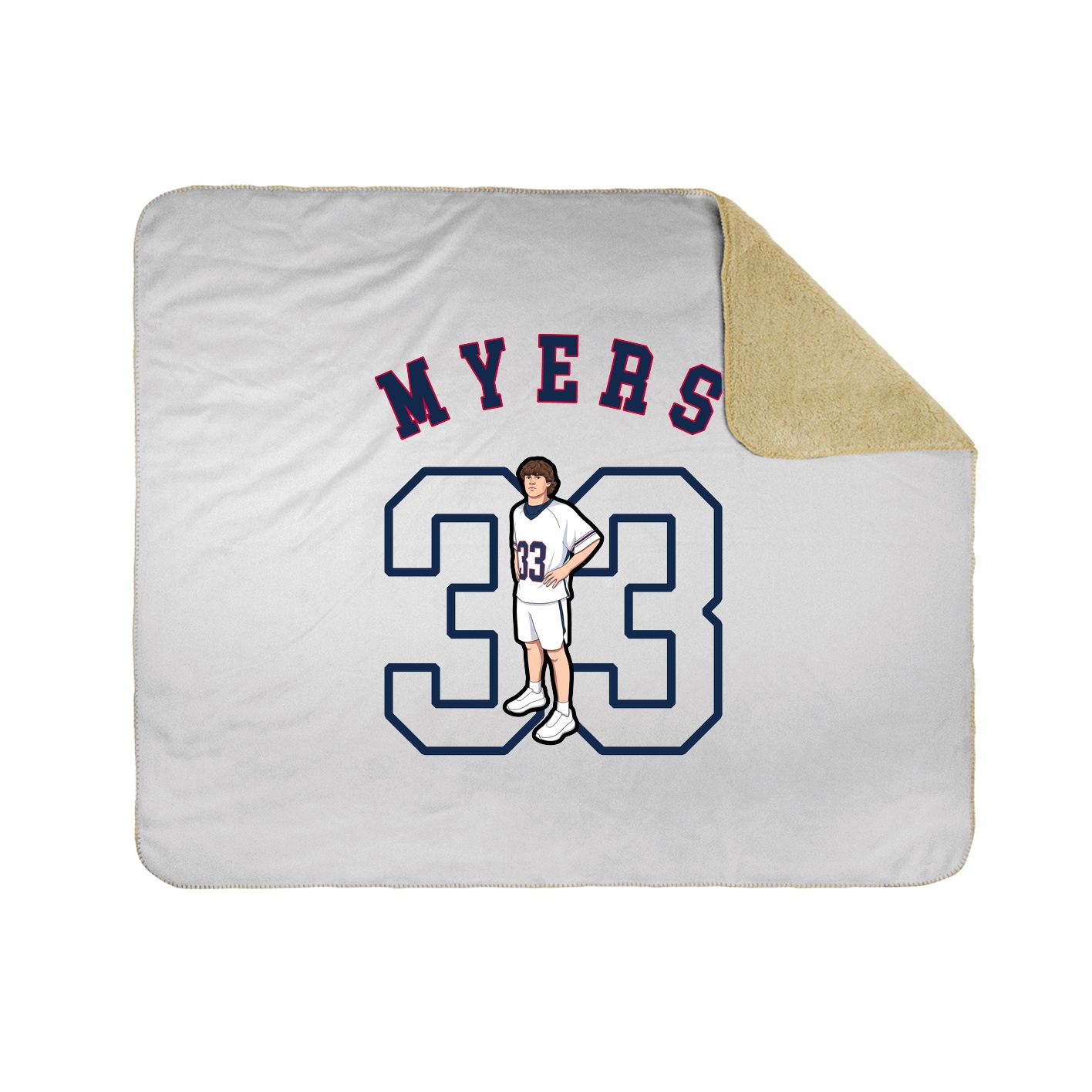 Throw Blanket — Shirsey Arch in White