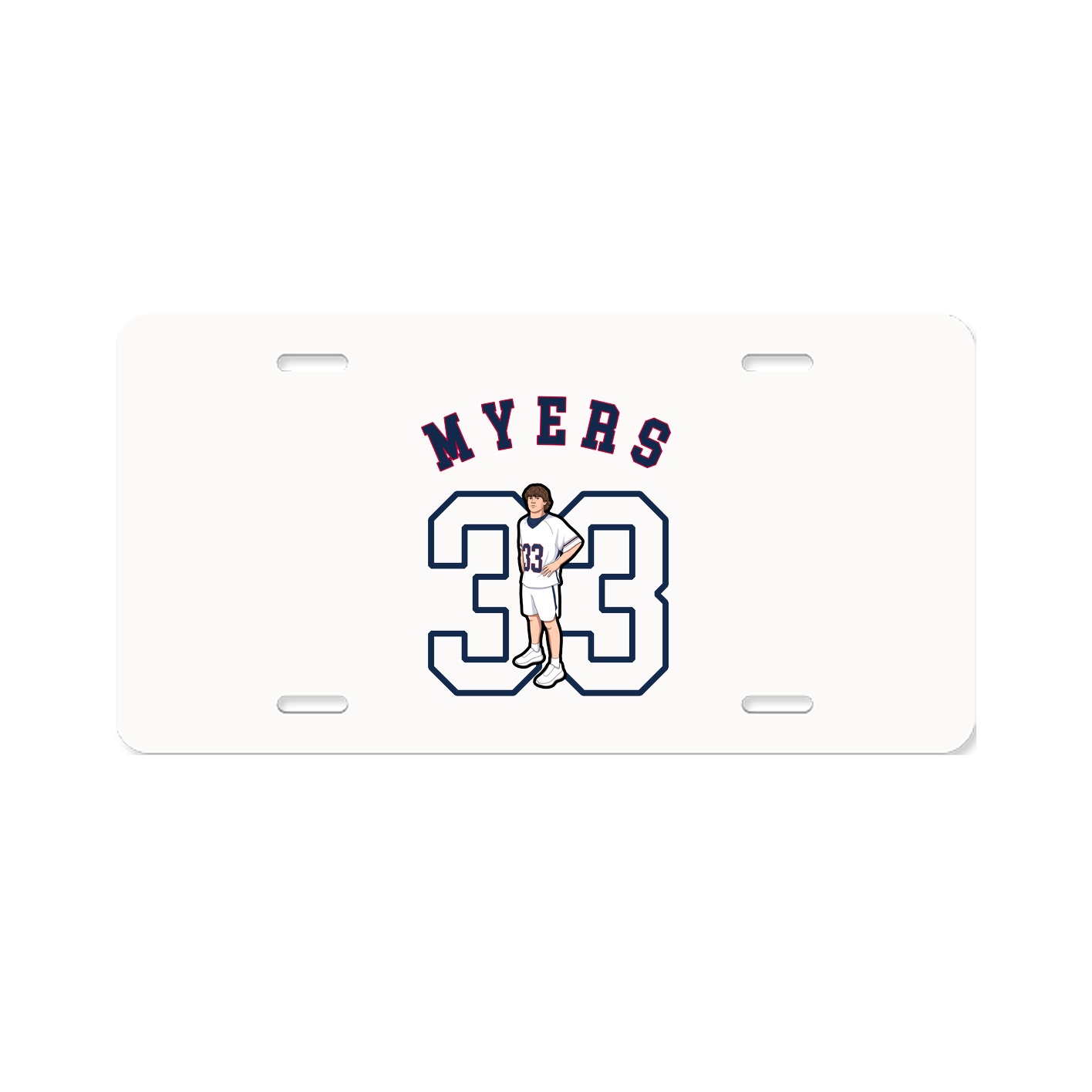 License Plate — Shirsey Arch in Classic