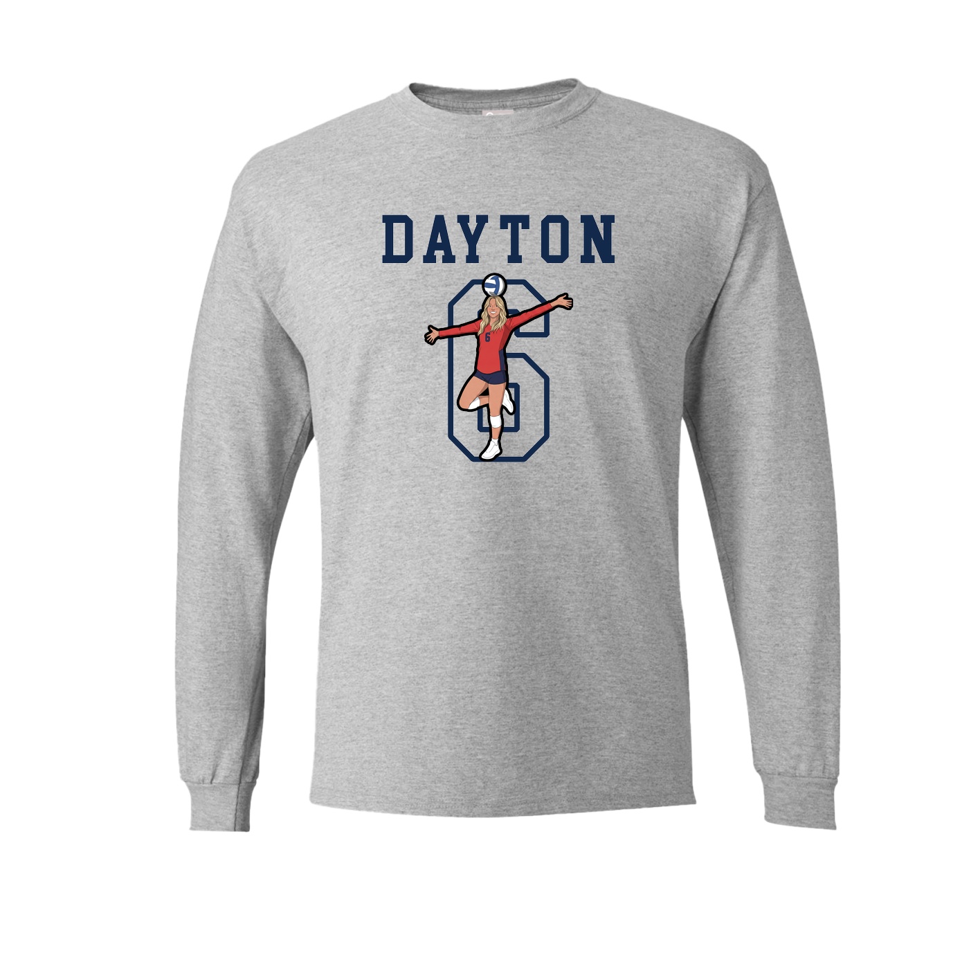 Long Sleeve Tee — Shirsey in Grey
