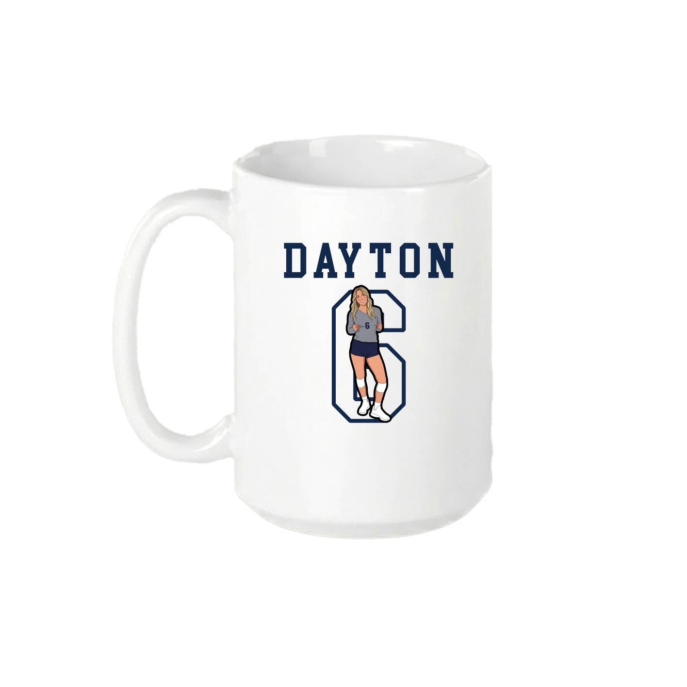15oz Coffee Mug — Shirsey in White