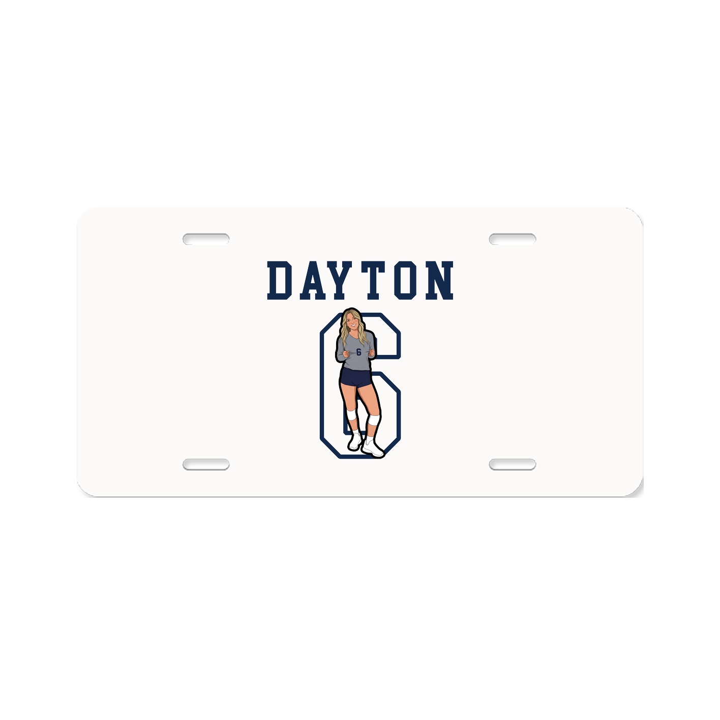 License Plate — Shirsey in Classic