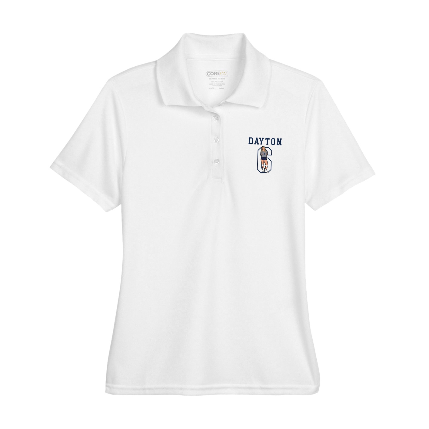 Womens Performance Polo — Shirsey in White