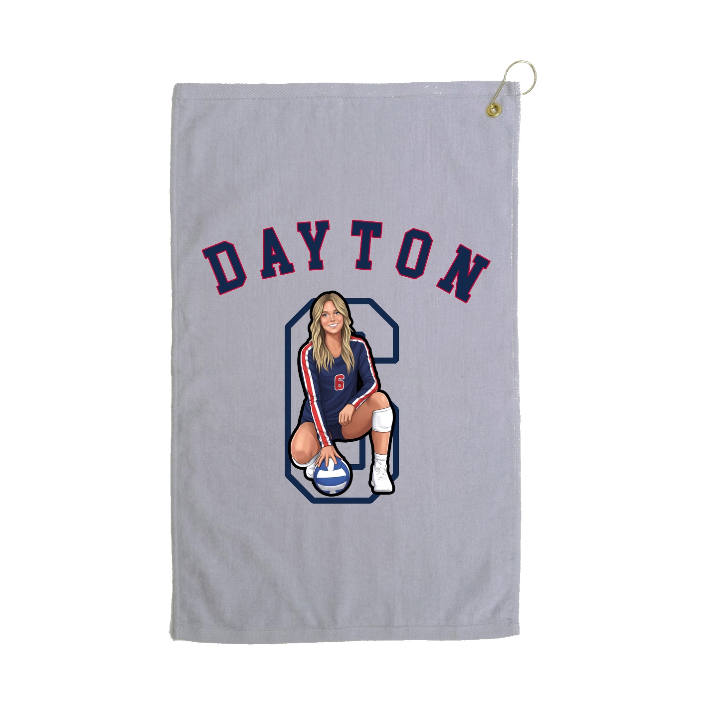 Golf Towel — Shirsey Arch in Grey