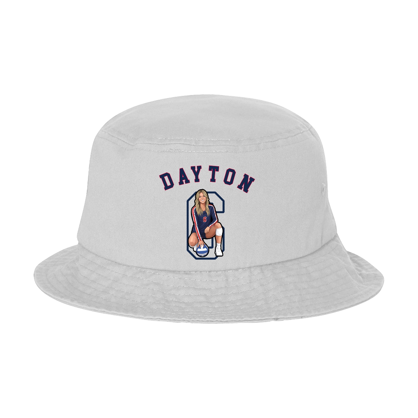 Bucket Cap — Shirsey Arch in White