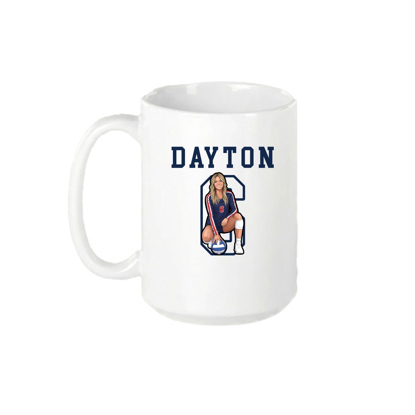15oz Coffee Mug — Shirsey in White