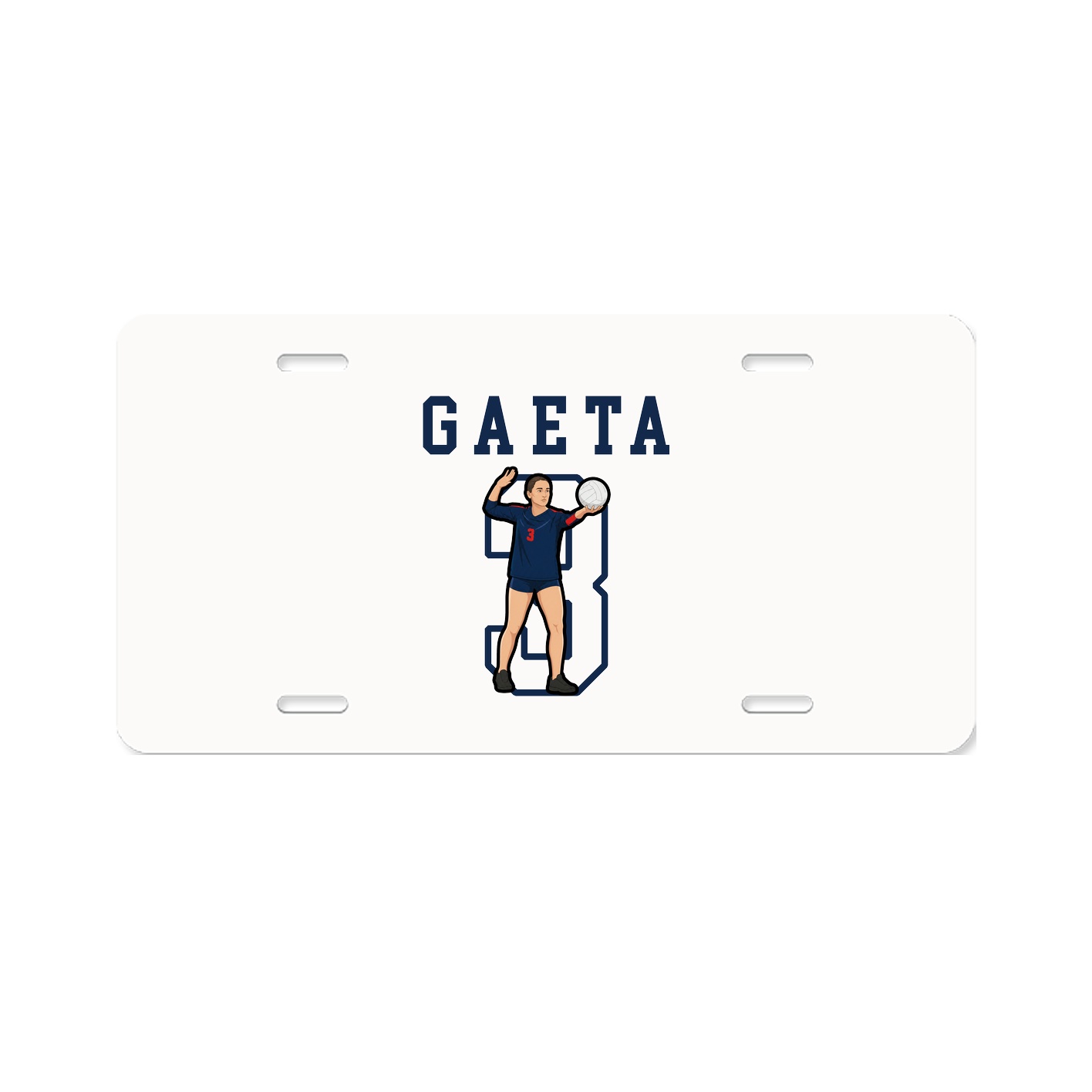 License Plate — Shirsey in Classic