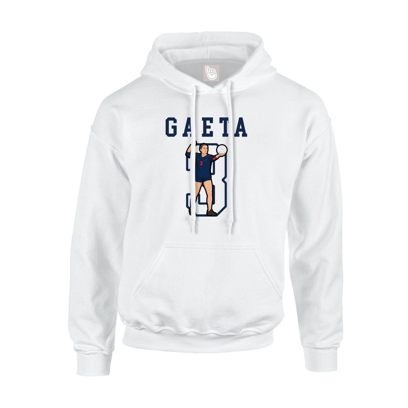 Youth Hoodie — Shirsey in White