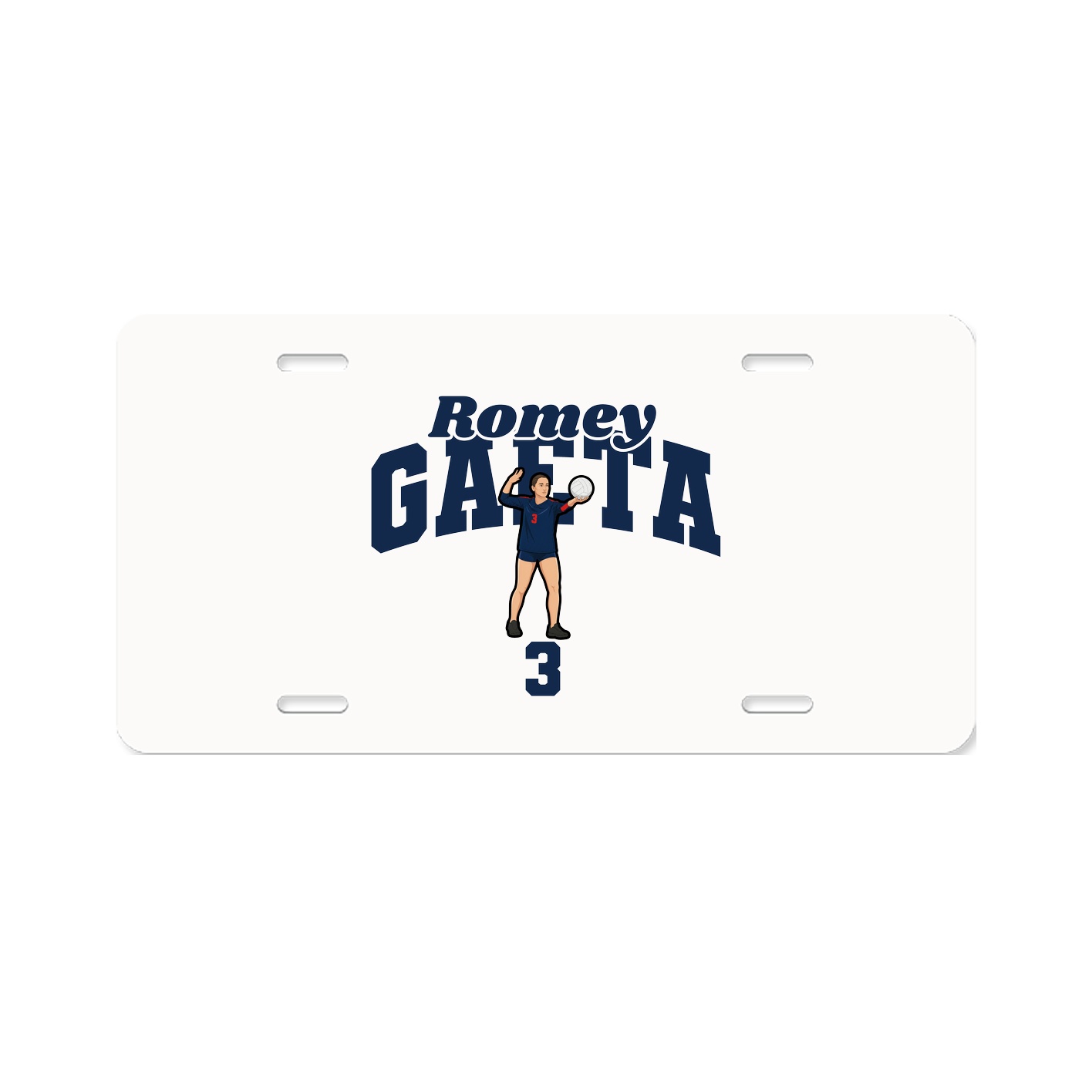 License Plate — Signature Arch in Classic
